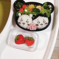 さるぱんだ's cooksnap of when they made キャラ弁☆大人気！！ちいかわ弁当☆.