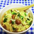 ととろ＆めい's cooksnap of when they made 満腹♡ヘルシー♡なめこ雑炊.