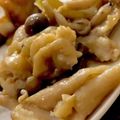 MULA's cooksnap of when they made 鳥皮、茄子、しめじの炒め物.