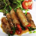 ととろ＆めい's cooksnap of when they made ☆ピーマン簡単肉巻き☆.