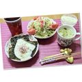 ゆけり３兄弟's cooksnap of when they made ズボラ飯♫韓国のりと卵の即席丼.