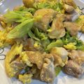 もか75's cooksnap of when they made キャベツと卵と鶏むね肉のみそマヨソテー.