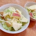 ふくmama✨✨'s cooksnap of when they made カフェ風☆りんごとキャベツのサラダ.