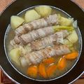 はっちゃん☆ミ's cooksnap of when they made 下仁田ねぎの豚肉巻きとろとろコンソメ煮.