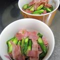 た～ﾁｬﾝmama's cooksnap of when they made 冷凍作りおき★弁当にアスパラベーコン炒め.