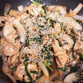 クックXHKZ01☆'s cooksnap of when they made ＊簡単＊節約＊豚肉とニラの韓国風丼.