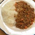 Yuki124124's cooksnap of when they made ＊カレールーで簡単♩キーマカレー＊.
