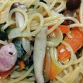 た。そ。's cooksnap of when they made 保育園の和風バター醤油パスタ.