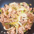 boomam314's cooksnap of when they made 豚こまのオイスターソース炒め♩.