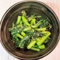 チャッピーとママ's cooksnap of when they made 旬⭐に最高美味しい❕かき菜のゴマ和え⭐.