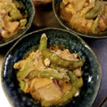 ひっこ's cooksnap of when they made 簡単♪えんどう豆と厚揚げの玉子とじ.