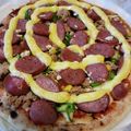 野菜大好きミーバ☆'s cooksnap of when they made 元ピザ屋店員の定番ピザ(トマトベース).
