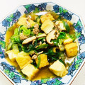 あっこ姉's cooksnap of when they made 白菜と厚揚げ豆腐のひき肉あん.