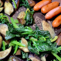 あやか0006's cooksnap of when they made 茄子とほうれん草の簡単炒め.