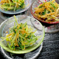 ルぴあ's cooksnap of when they made レンジで簡単副菜☆水菜とえのきのお浸し.