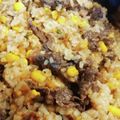 そらみみ♪'s cooksnap of when they made 市販の焼肉のたれでペッパーライス！.