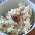 クックUFIZK9☆'s cooksnap of when they made いい香り♪生姜と梅の炊き込みご飯.