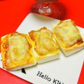 muumi☆'s cooksnap of when they made はんぺんキムチピザ.