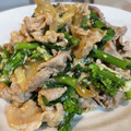 toshio39's cooksnap of when they made 豚肉と菜の花のオイスターソース炒め.