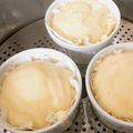 kikukiku☆'s cooksnap of when they made レモンヨーグルトの米粉蒸しパン.