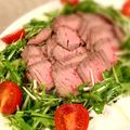 ＊sunlight＊'s cooksnap of when they made フライパン一つで簡単！本格ローストビーフ.