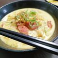 もしょママ's cooksnap of when they made ラ王で簡単！味噌カレー牛乳ラーメン.