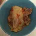 sakutakuhitoshu's cooksnap of when they made キャベツと挽き肉の重ね煮.