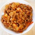 ˚✧₊⁎ゆう˚✧₊⁎'s cooksnap of when they made 贅沢アレンジ納豆ご飯①✨キムたく納豆.