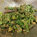 すみっちゃん's cooksnap of when they made うどシリーズ　うどの葉のゴマ和え.