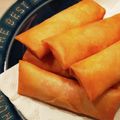 yaｰya's cooksnap of when they made あのドーナツ店みたい!?ハムたまご春巻き.