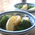 みるく茶's cooksnap of when they made ポテトとブロッコリーのバター炒め.