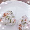 ＊ねこるぅん＊'s cooksnap of when they made ❀梅紫蘇しらすのおにぎり❀.