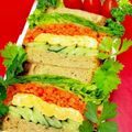 serafin's cooksnap of when they made 生ハム☆クリチ☆玉子焼きのサンドイッチ.