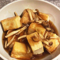 tikariri's cooksnap of when they made 焼いた厚揚げに♫しめじと長葱の和風餡かけ.