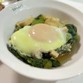 ☆はなちゃん☆☆'s cooksnap of when they made マンバ(高菜)の卵落とし.
