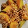 ☆ミルミル's cooksnap of when they made 簡単！かぼちゃのそぼろ煮☆我流.