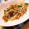くーー〜's cooksnap of when they made 豚コマともやしニラ炒め.