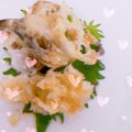 ＊ねこるぅん＊'s cooksnap of when they made れんこんの青じそおろしポン酢.