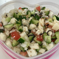 ☆SKRSK☆'s cooksnap of when they made 長芋ときゅうり、トマトの和風サラダ♬.