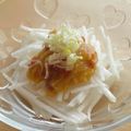 キンプリ's cooksnap of when they made 大根サラダ梅なめ茸のせ.
