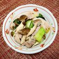 emiiem's cooksnap of when they made チンゲン菜と豚バラの塩炒め/息子んシェフ.
