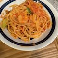 ハピ助's cooksnap of when they made 牛乳で簡単！エビのトマトクリームパスタ♪.