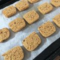 なかちく＠まや's cooksnap of when they made 米粉＆きなこクッキー☆卵＆バター不要！.