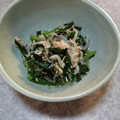 クックXRJG84☆'s cooksnap of when they made わけぎとじゃこの和風ナムル.