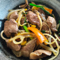 moeoke's cooksnap of when they made 簡単！鶏レバーとハツの本格中華風豆腐炒め.