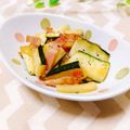 ジュリネ☆'s cooksnap of when they made ズッキーニとベーコンのダシダ炒め.
