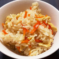 mindoママ's cooksnap of when they made 油揚げとにんじんの炊き込みご飯.