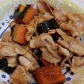 ☆★☆mint☆★☆'s cooksnap of when they made 豚肉とカボチャの甘醤油炒め.