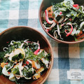 かわゆう1211's cooksnap of when they made わかめとちくわとかにかまのマヨ和え♪.