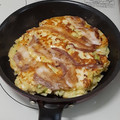 ぱるを's cooksnap of when they made 米粉と長芋のふわふわお好み焼き♪.